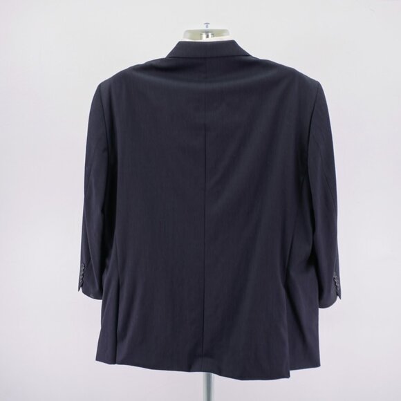 Pronto Uomo Wool Charcoal Gray 2 Button Blazer 48L Tagged 50R - Picture 6 of 12